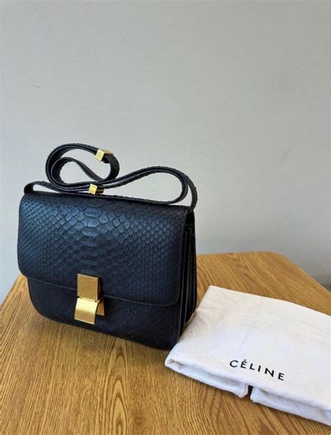 celine python bag replica|second hand python celine bags.